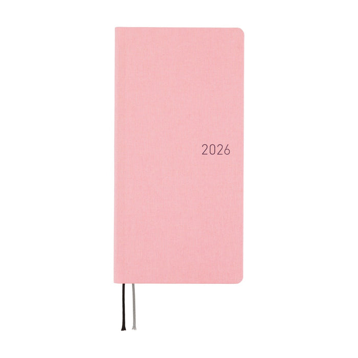 Hobonichi Weeks Colours: Strawberry Milk - April 2026 Start