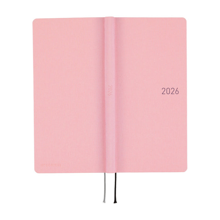 Hobonichi Weeks Colours: Strawberry Milk - April 2026 Start