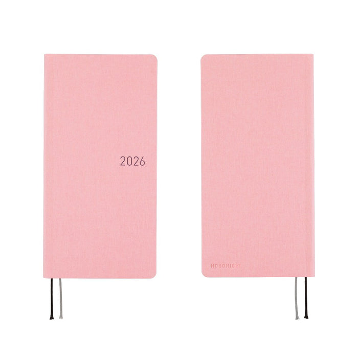 Hobonichi Weeks Colours: Strawberry Milk - April 2026 Start