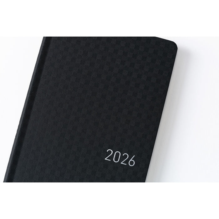 Hobonichi Weeks Paper Series: Black Gingham April 2026 Start