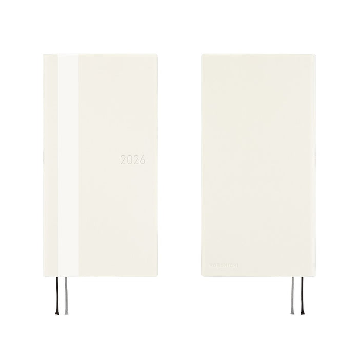 Hobonichi Weeks White Line - Ivory April 2026 Start