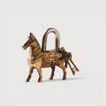 Indian Brass Horse Lock