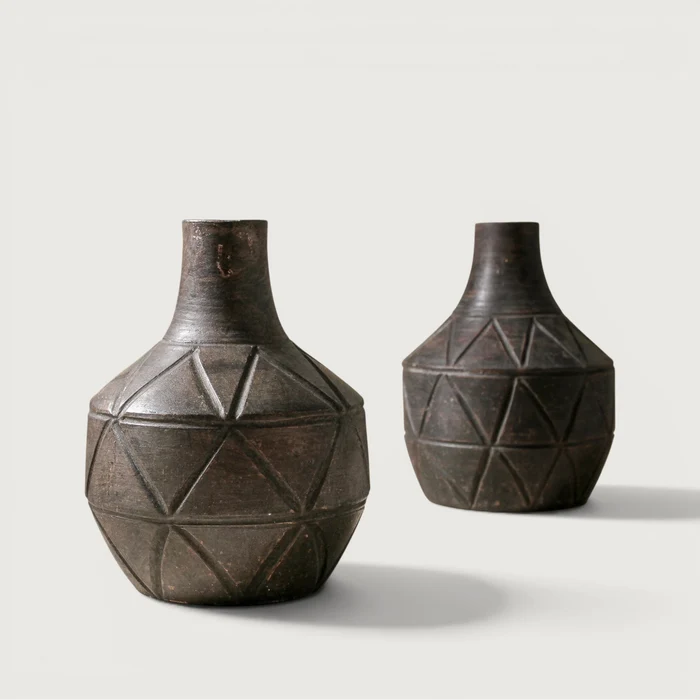 Indian Decorative Clay Pot