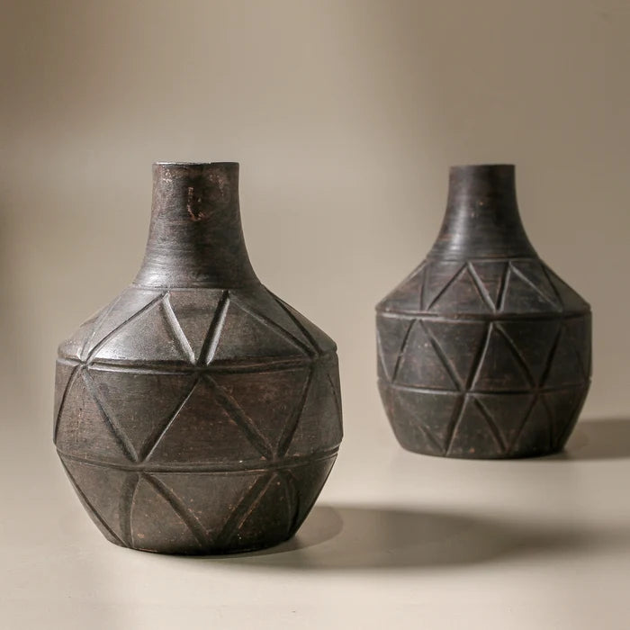 Indian Decorative Clay Pot