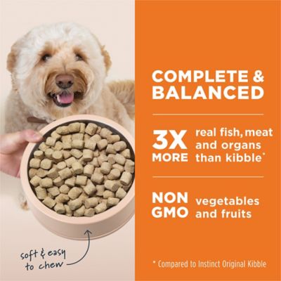 Instinct Freeze Dried Raw Meals Grain Free Real Beef Recipe Dog Food, 14 oz.