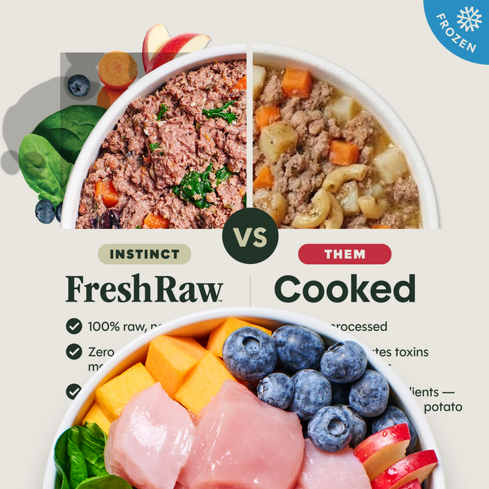 Instinct FreshRaw Meals Cage-Free Turkey Recipe Dog Food, 8oz