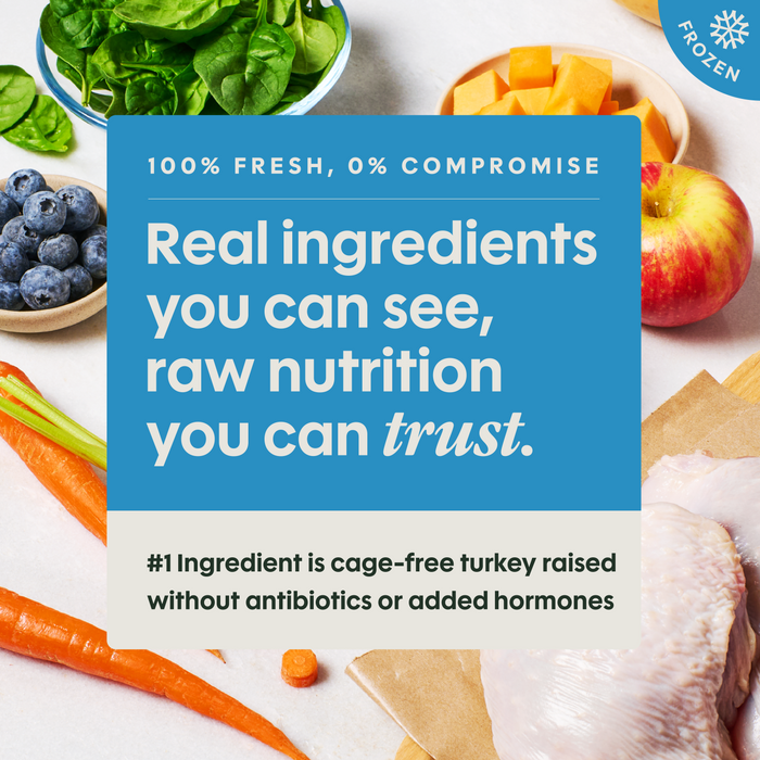 Instinct FreshRaw Meals Cage-Free Turkey Recipe Dog Food, 8oz