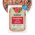Instinct FreshRaw Meals Grass-Fed Beef Recipe Dog Food, 8oz