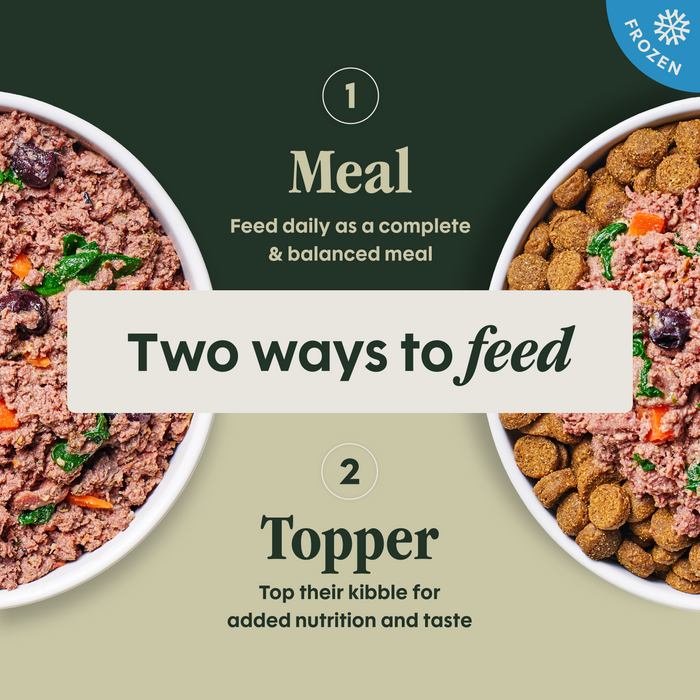 Instinct FreshRaw Meals Grass-Fed Beef Recipe Dog Food, 8oz