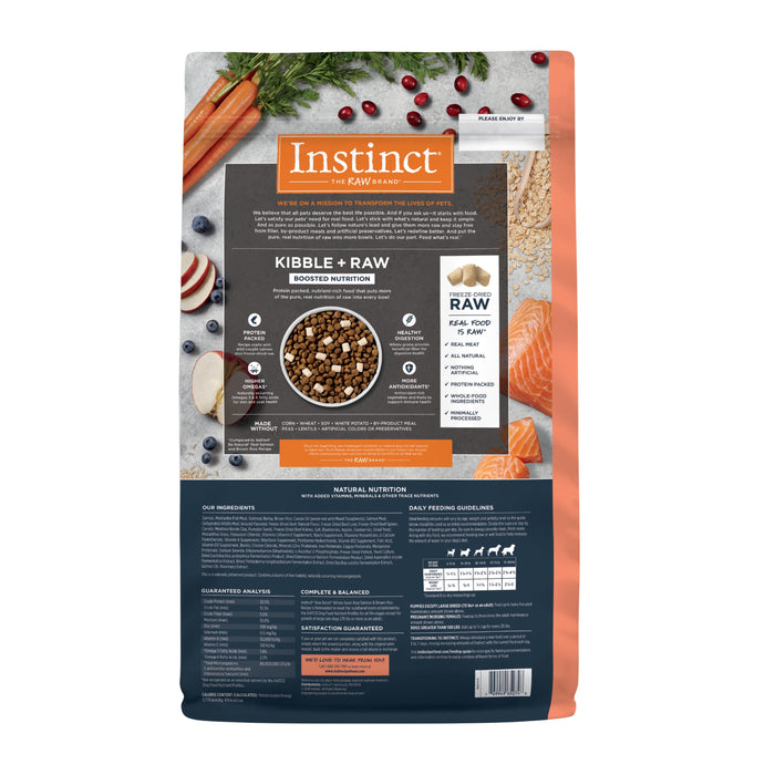 Instinct Raw Boost Whole Grain Salmon & Brown Rice Dry Dog Food, 19 lb. Bag