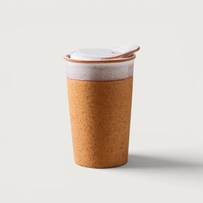 It's a Keeper Ceramic Cup Raw Earth