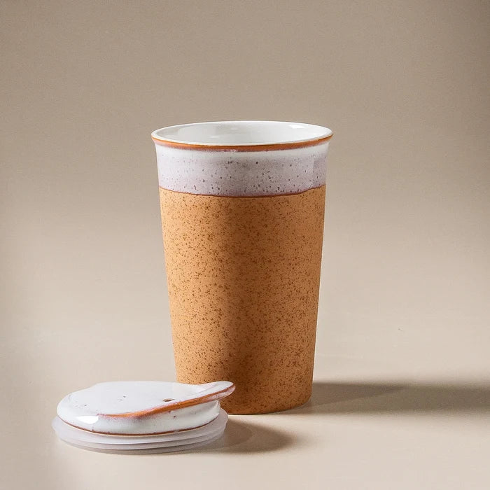 It's a Keeper Ceramic Cup Raw Earth - Few and Far - Mugs