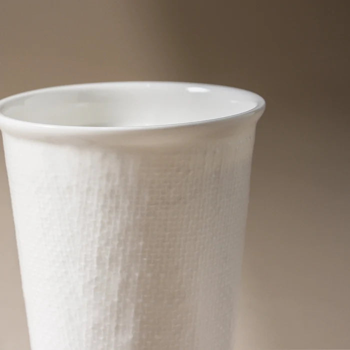 It's a Keeper Ceramic Cup White Linen - Few and Far - Mugs