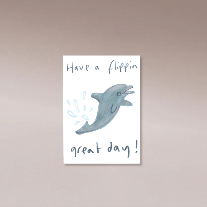 Jo Clarke Design Card Flippin Great Day - Few and Far - Greeting Cards