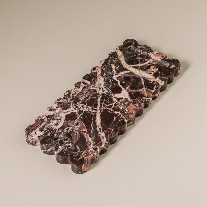 Juliette Tray Cherry Marble - Few and Far - Decorative Trays