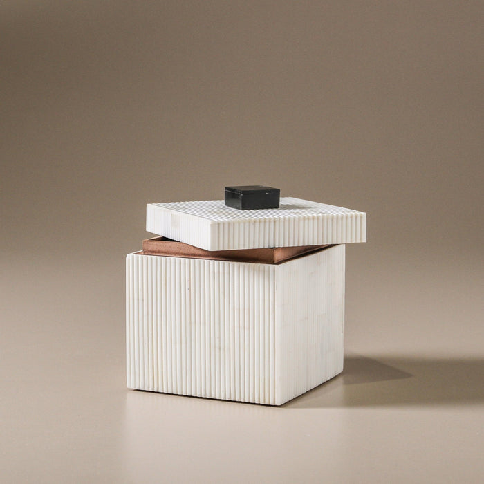 Juna Bone Canister - Few and Far - Decorative Objects