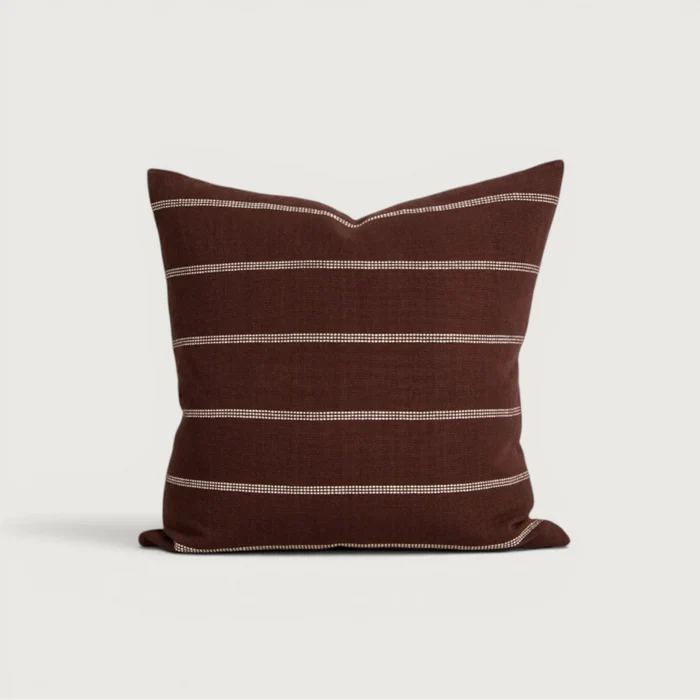 Juno Cushion - Mulberry 55x55cm