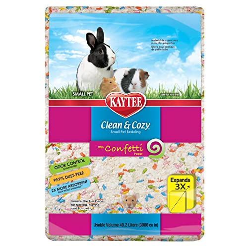 Kaytee Clean & Cozy Confetti Bedding 49.2 Liters