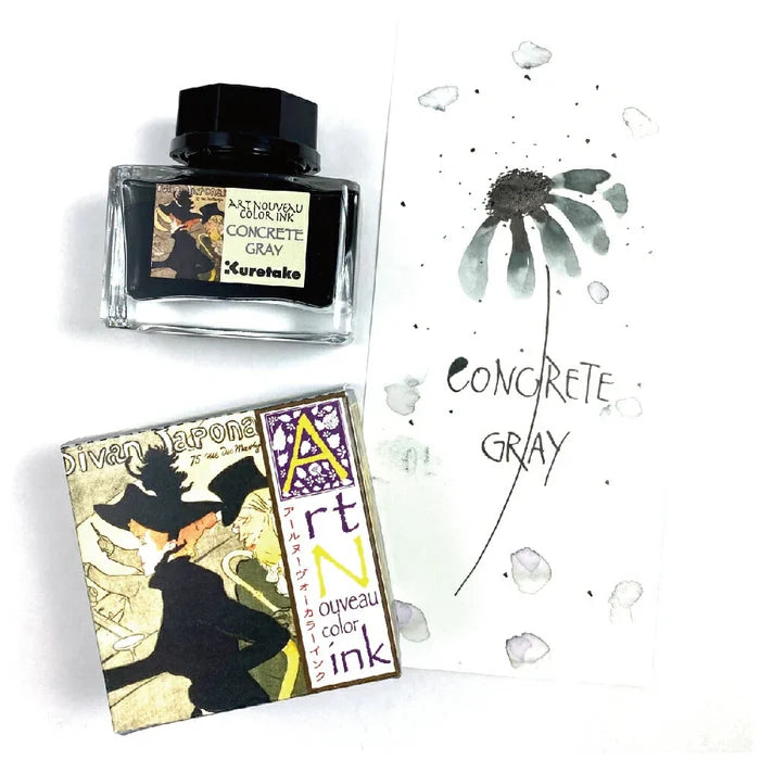 Kuretake Art Nouveau Colour Fountain Pen Ink 20ml Bottles