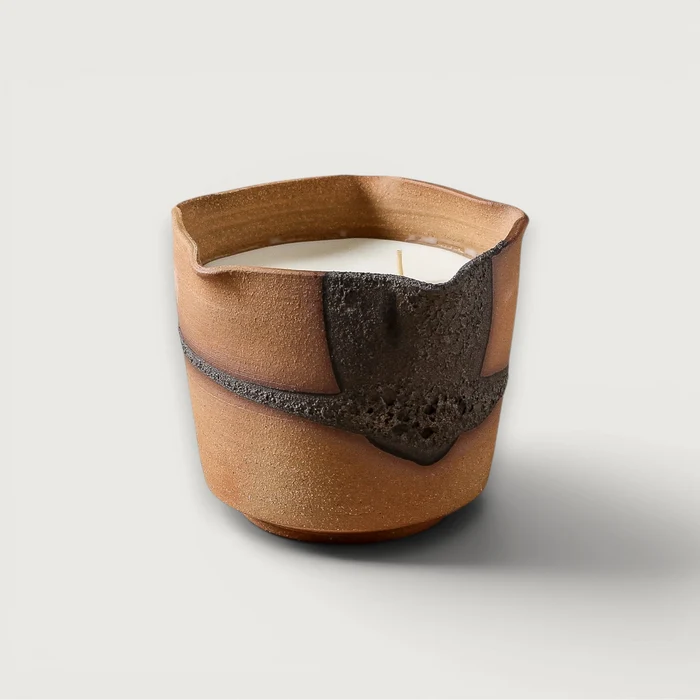 Lahar Candle Curved - Mediterranean Fig