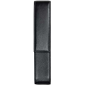 This is the LAMY Grained Leather Black 1 Pen Pouch.