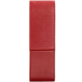 This is the LAMY Nappa Leather Red 2 Pen Pouch.
