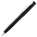 The LAMY brushed black fountain pen in the Aion collection.
