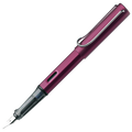The LAMY black purple fountain pen in the AL-Star collection.