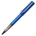 The LAMY blue rollerball pen in the AL-Star collection.