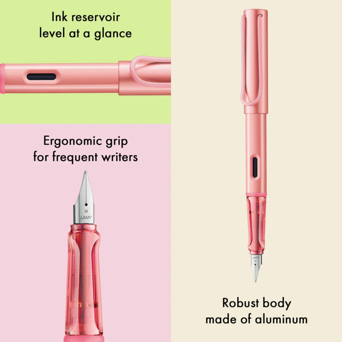 The LAMY AL-Star Flamingo Pink Special Edition Fountain Pen by LAMY.
