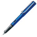 The LAMY ocean blue fountain pen in the AL-Star collection.