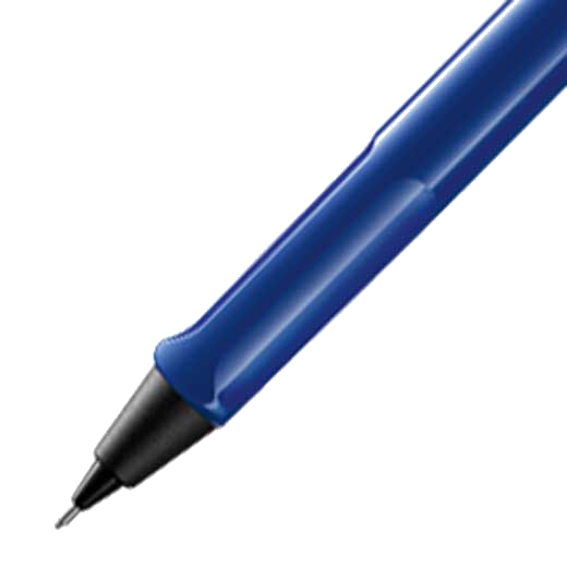 Black cone with replaceable  0.7mm nib.