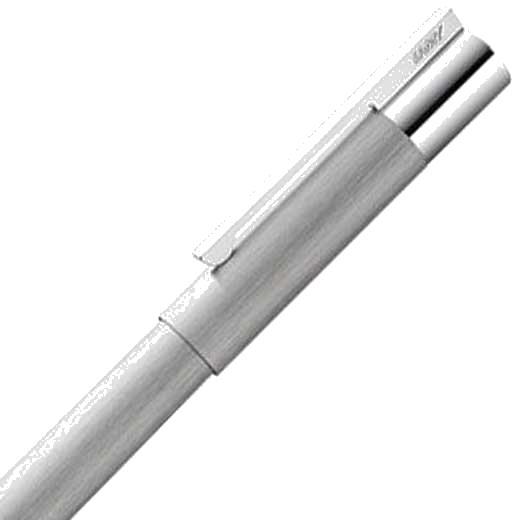 This rollerball pen comes with a removable cap.