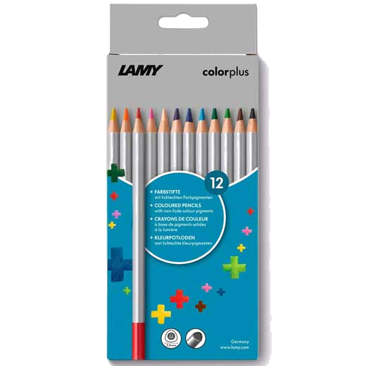 These are the LAMY Colourplus Pencils Pack of 12.