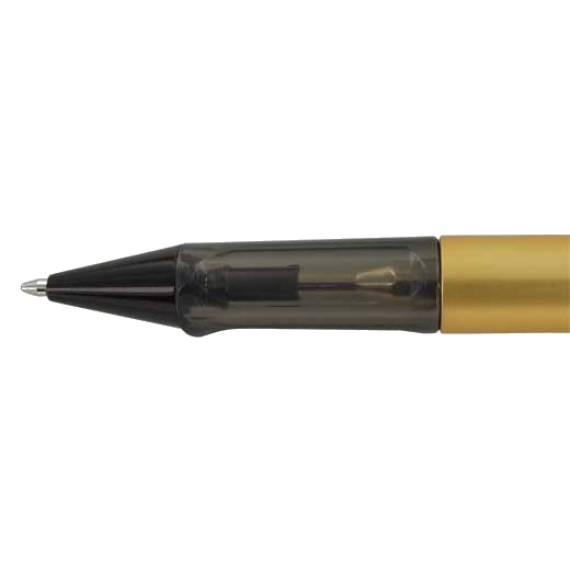 This Lamy LX ballpoint pen comes with the brand name on the back.
