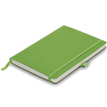 This is the LAMY vibrant Green A6 Softcover Ruled Notebook.