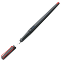 The LAMY black 1.9mm calligraphy fountain pen in the Joy collection.