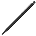 Matt black ballpoint pen made from stainless steel.