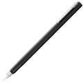 LAMY matt black fountain pen cp 1 with silver clip.