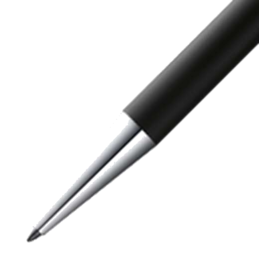 LAMY giant refill black M16 stainless steel cone.