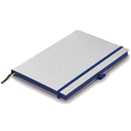 This is the LAMY Ocean Blue A6 Hardcover Ruled Notebook.