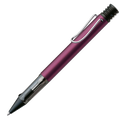 This Lamy ballpoint pen comes with a purple barrel.