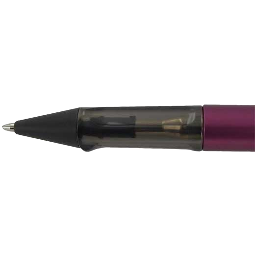 This Lamy AL-Star ballpoint pen comes with the brand name on the back.