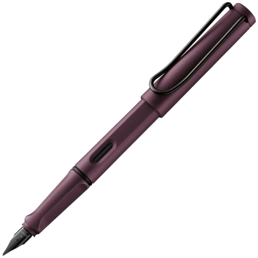 The Safari Scarlet Fountain Pen by LAMY.