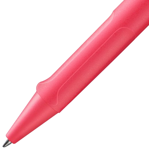 The Safari Special Edition Sunset Ballpoint Pen is made from matte, hard plastic.