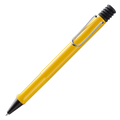 The LAMY yellow ballpoint pen in the Safari collection.
