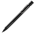 LAMY Safari mechanical pencil in shiny black.