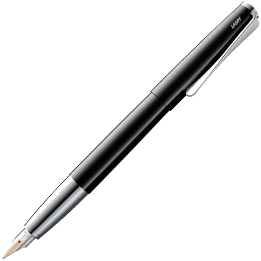 This is the LAMY Studio Pianoblack Fountain Pen.