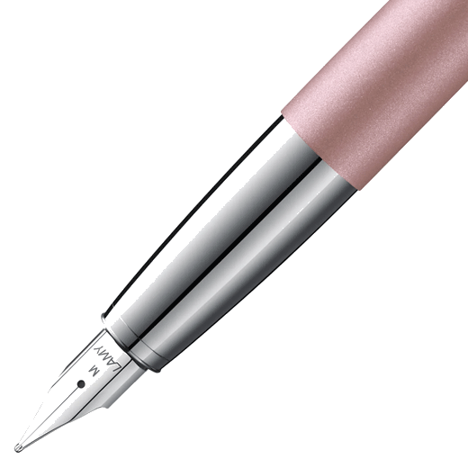 rose matte fountain pen