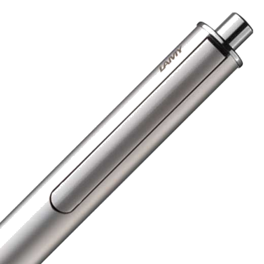 This LAMY Swift Palladium Rollerball Pen can be engraved on the pen cap.